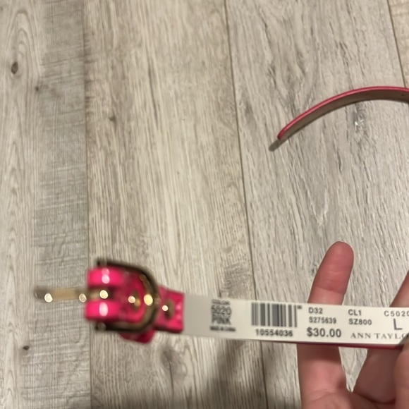 Ann Taylor Skinny Patent Leather Belt - Picture 8 of 10